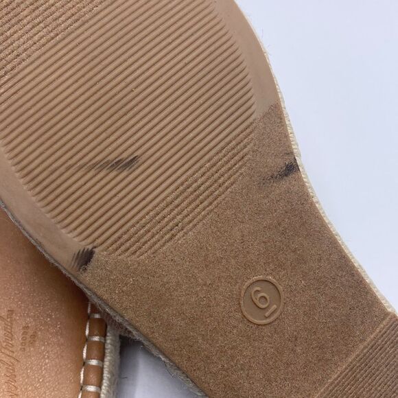 Universal Thread Haddie Espadrille Slide Sandals Size 6 - Picture 4 of 6